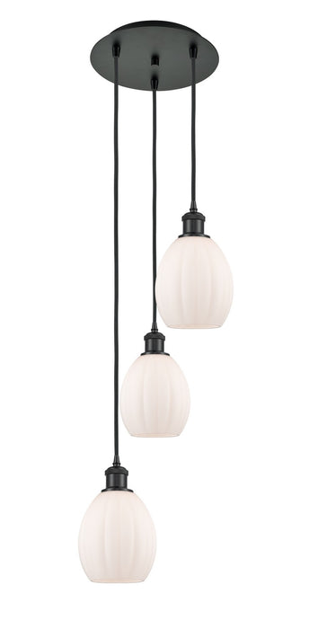 Innovations 113B-3P-BK-G81 LED Pendant, Matte Black