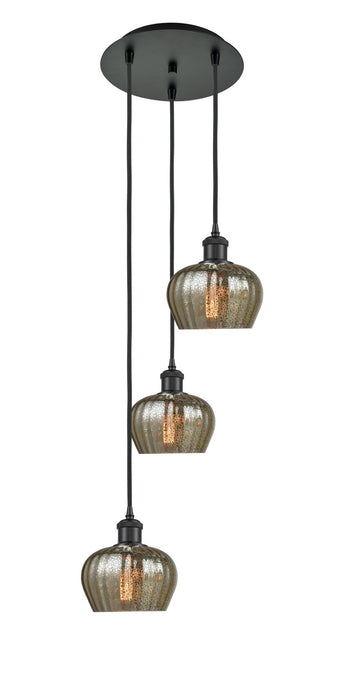 Innovations 113B-3P-BK-G96 LED Pendant, Matte Black