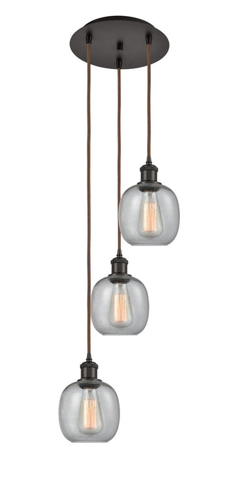 Innovations 113B-3P-OB-G104 LED Pendant, Oil Rubbed Bronze