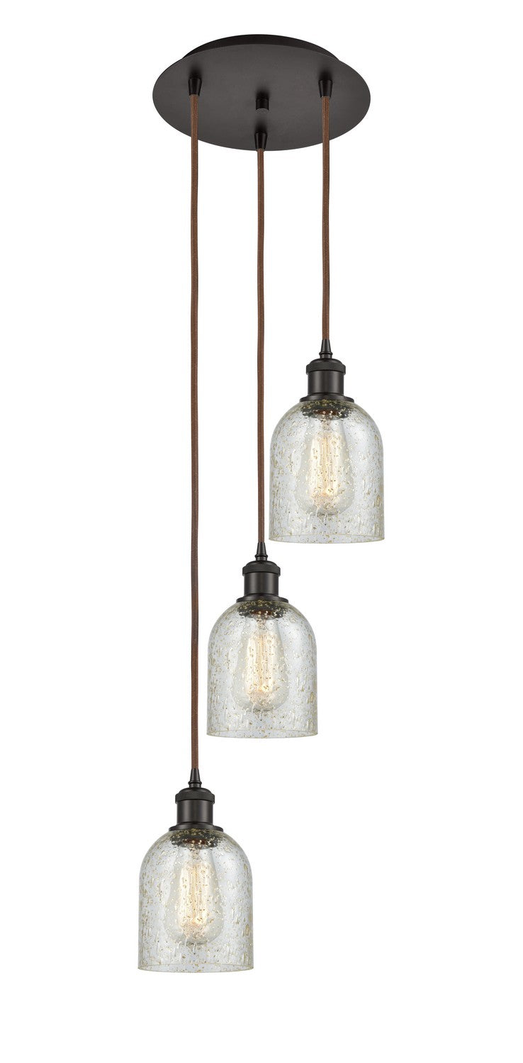 Innovations 113B-3P-OB-G259 LED Pendant, Oil Rubbed Bronze