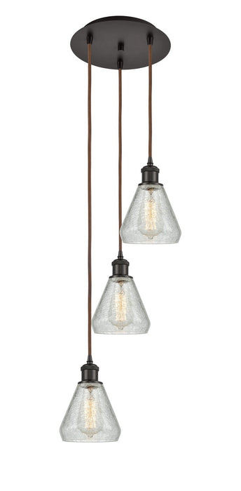 Innovations 113B-3P-OB-G275 LED Pendant, Oil Rubbed Bronze