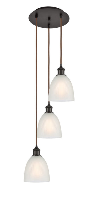Innovations 113B-3P-OB-G381 LED Pendant, Oil Rubbed Bronze
