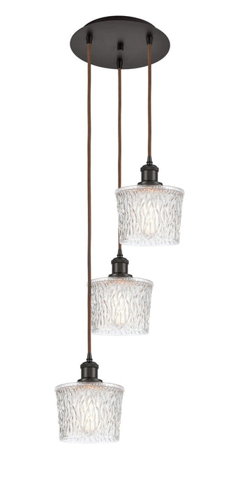 Innovations 113B-3P-OB-G402 LED Pendant, Oil Rubbed Bronze