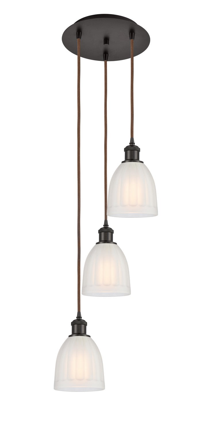 Innovations 113B-3P-OB-G441 LED Pendant, Oil Rubbed Bronze