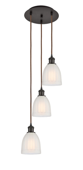 Innovations 113B-3P-OB-G441 LED Pendant, Oil Rubbed Bronze