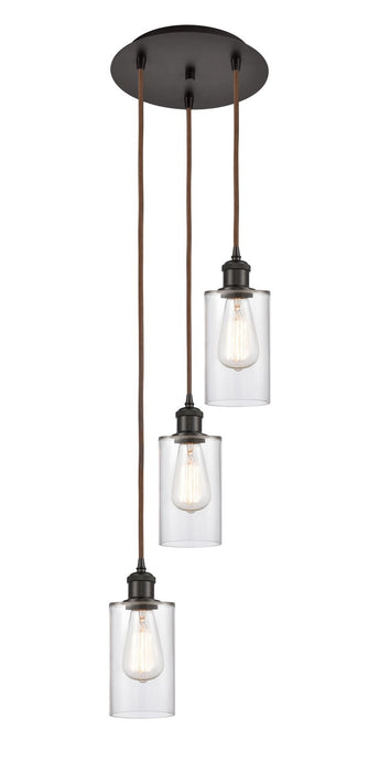 Innovations 113B-3P-OB-G802 LED Pendant, Oil Rubbed Bronze
