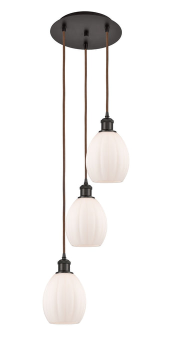 Innovations 113B-3P-OB-G81 LED Pendant, Oil Rubbed Bronze