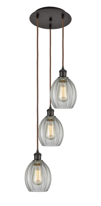 Innovations 113B-3P-OB-G82 LED Pendant, Oil Rubbed Bronze