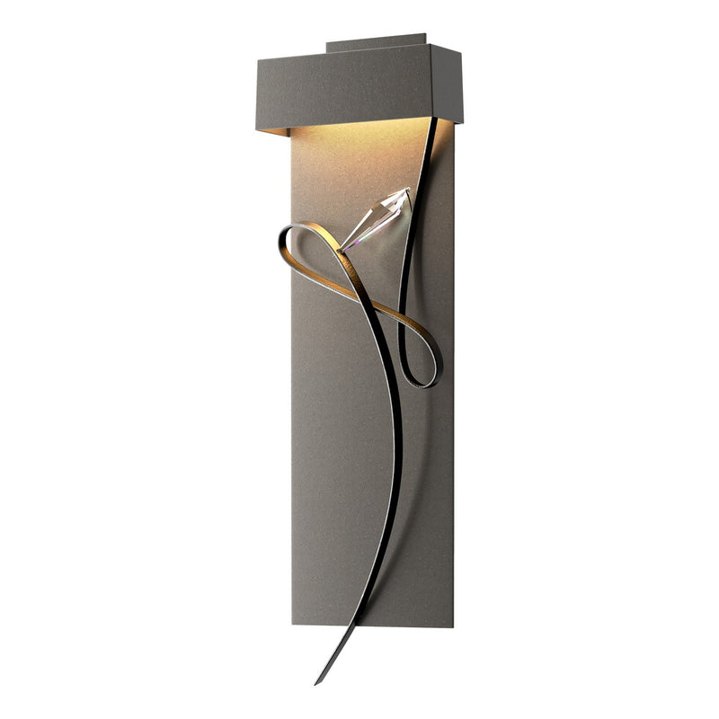 Hubbardton Forge 205440-LED-07-10-CR LED Wall Sconce, Dark Smoke