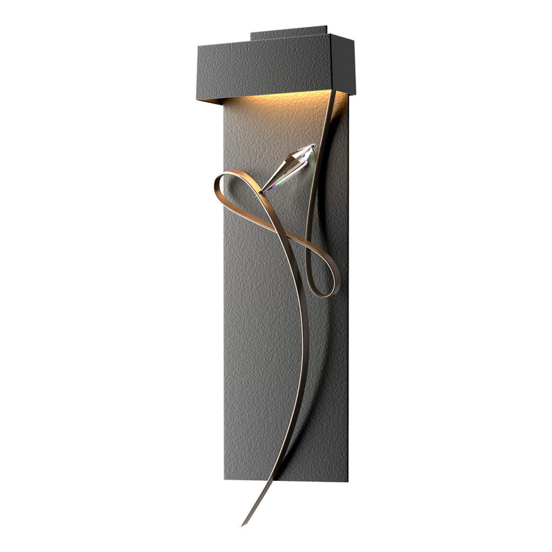 Hubbardton Forge 205440-LED-10-05-CR LED Wall Sconce, Black