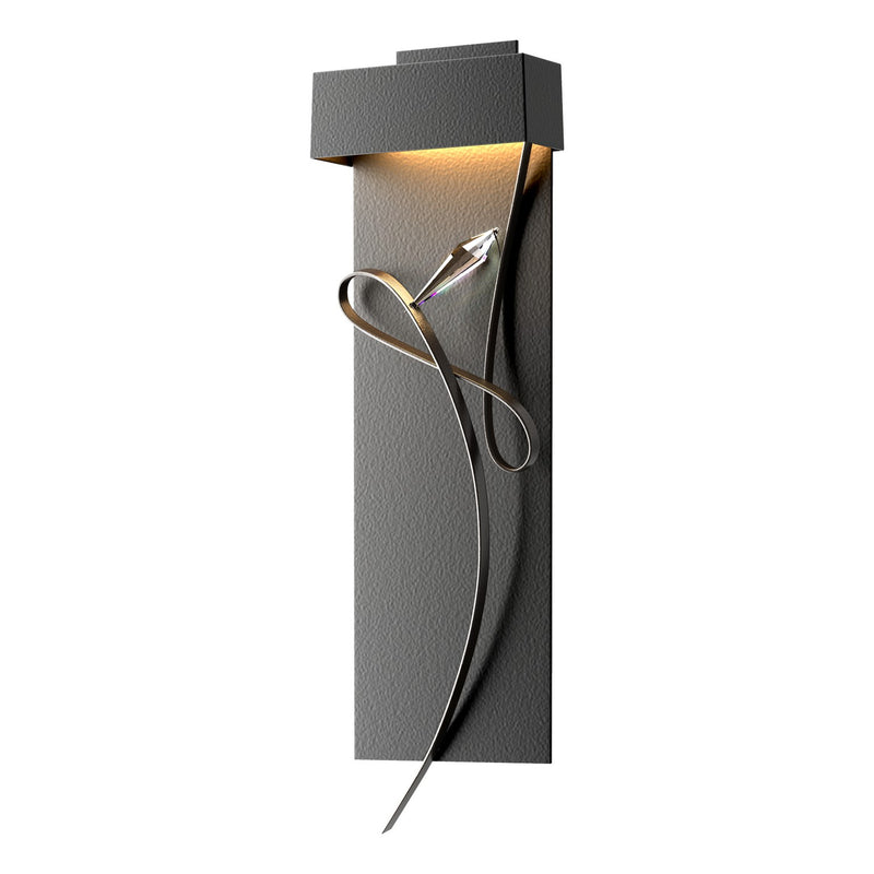 Hubbardton Forge 205440-LED-10-14-CR LED Wall Sconce, Black