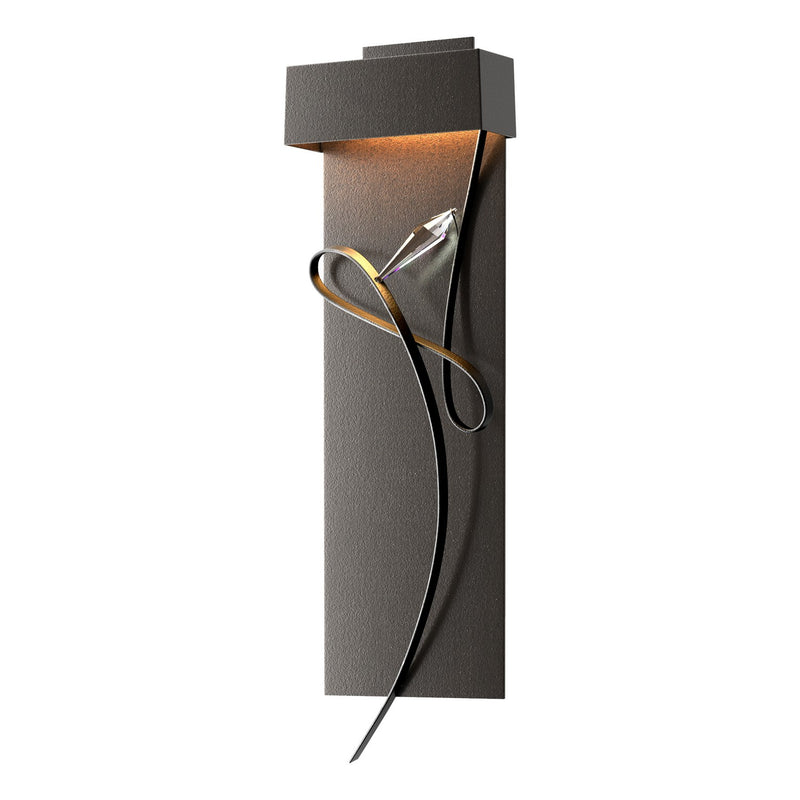 Hubbardton Forge 205440-LED-14-10-CR LED Wall Sconce, Oil Rubbed Bronze