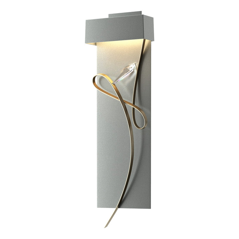 Hubbardton Forge 205440-LED-82-84-CR LED Wall Sconce, Vintage Platinum