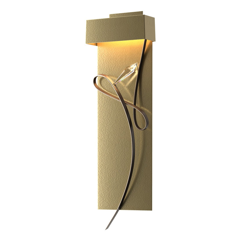 Hubbardton Forge 205440-LED-86-05-CR LED Wall Sconce, Modern Brass
