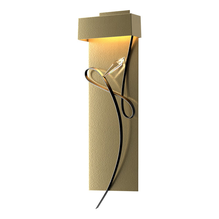 Hubbardton Forge 205440-LED-86-10-CR LED Wall Sconce, Modern Brass