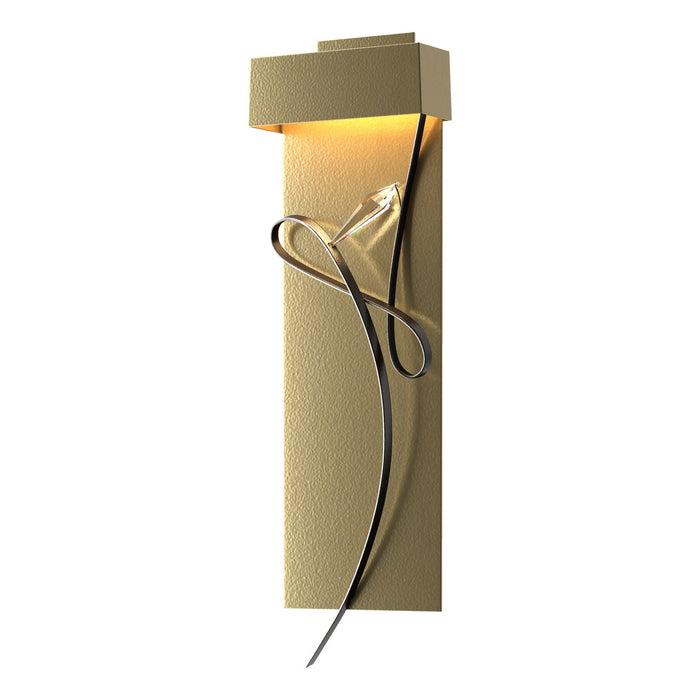 Hubbardton Forge 205440-LED-86-14-CR LED Wall Sconce, Modern Brass