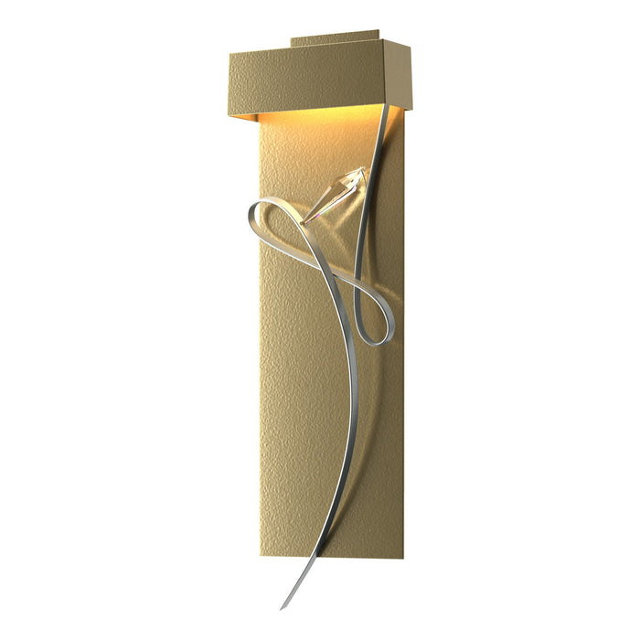 Hubbardton Forge 205440-LED-86-82-CR LED Wall Sconce, Modern Brass