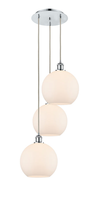 Innovations 113B-3P-PC-G121-10 LED Pendant, Polished Chrome
