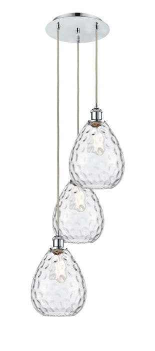 Innovations 113B-3P-PC-G372 LED Pendant, Polished Chrome