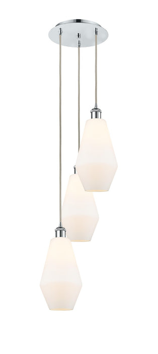 Innovations 113B-3P-PC-G651-7 LED Pendant, Polished Chrome