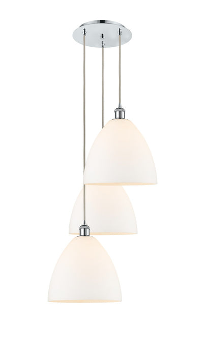 Innovations 113B-3P-PC-GBD-121 LED Pendant, Polished Chrome