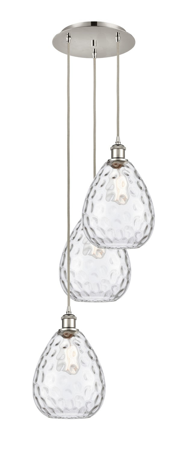 Innovations 113B-3P-PN-G372 LED Pendant, Polished Nickel