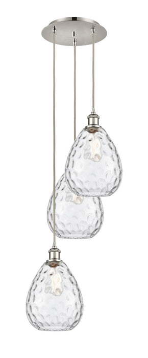 Innovations 113B-3P-PN-G372 LED Pendant, Polished Nickel