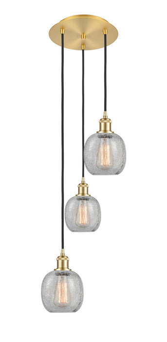 Innovations 113B-3P-SG-G105 LED Pendant, Satin Gold