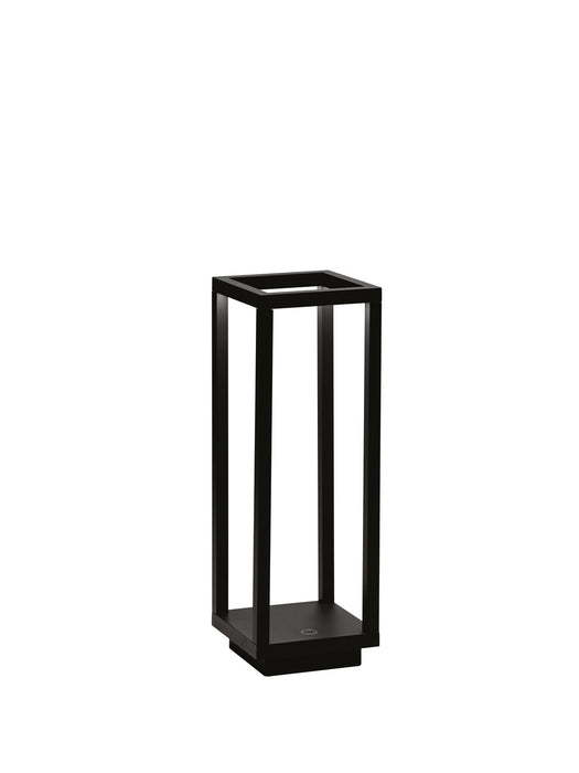 Zafferano LD0258D3 LED Table Lamp, Black