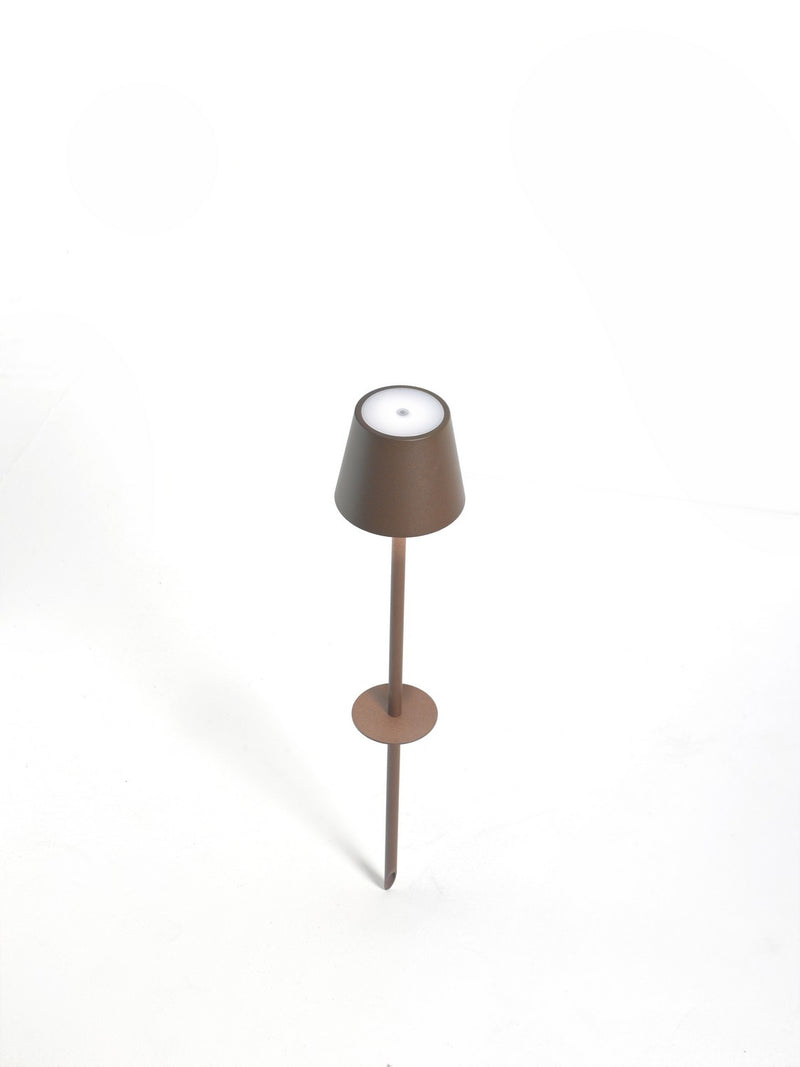 Zafferano LD0282R4 LED Floor Lamp, Rust