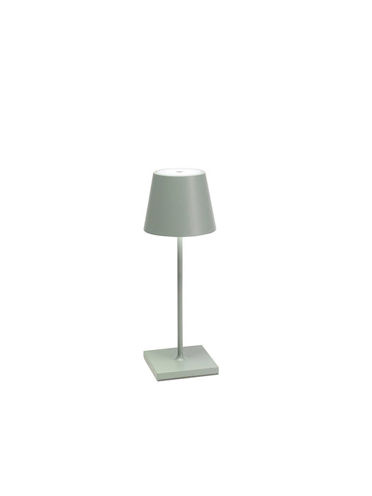 Zafferano LD0320G4 LED Table Lamp, Sage