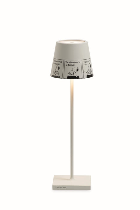 Zafferano LD0340BP4 LED Table Lamp, Strip