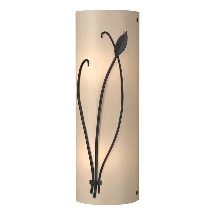 Hubbardton Forge 205770-SKT-LFT-10-BB0410 Two Light Wall Sconce, Black