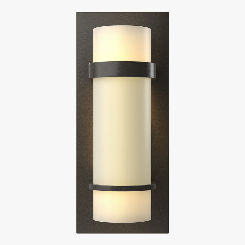 Hubbardton Forge 205812-SKT-07-GG0065 One Light Wall Sconce, Dark Smoke