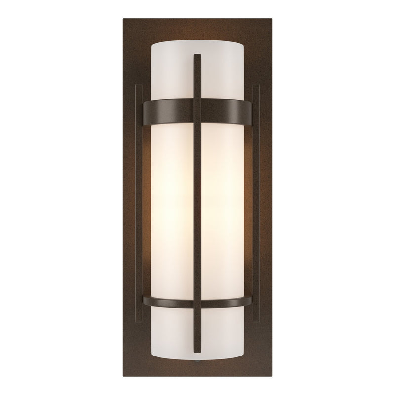 Hubbardton Forge 205892-SKT-05-GG0065 One Light Wall Sconce, Bronze