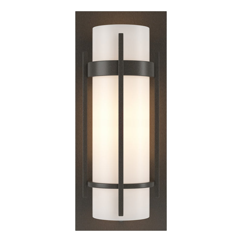 Hubbardton Forge 205892-SKT-07-GG0065 One Light Wall Sconce, Dark Smoke