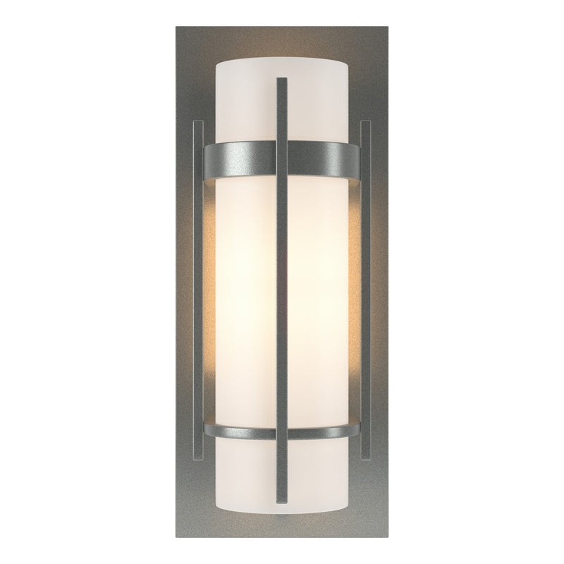 Hubbardton Forge 205892-SKT-82-GG0065 One Light Wall Sconce, Vintage Platinum