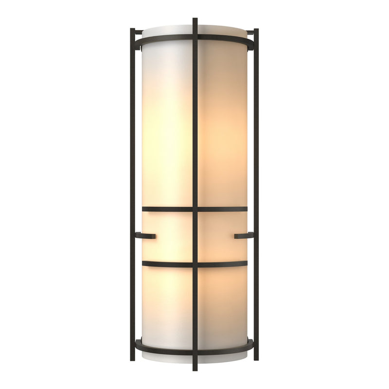 Hubbardton Forge 205910-SKT-07-BB0412 Two Light Wall Sconce, Dark Smoke