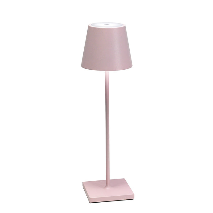 Zafferano LD0340P4 LED Table Lamp, Pink