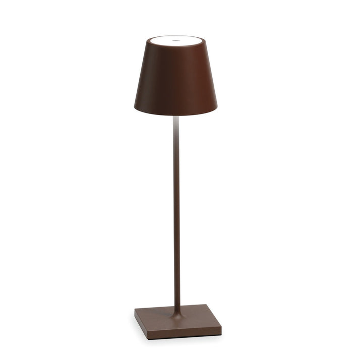 Zafferano LD0340R4 LED Table Lamp, Rust