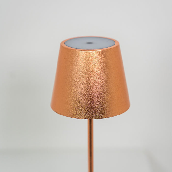 Zafferano LD0340RFR LED Table Lamp, Copper leaf