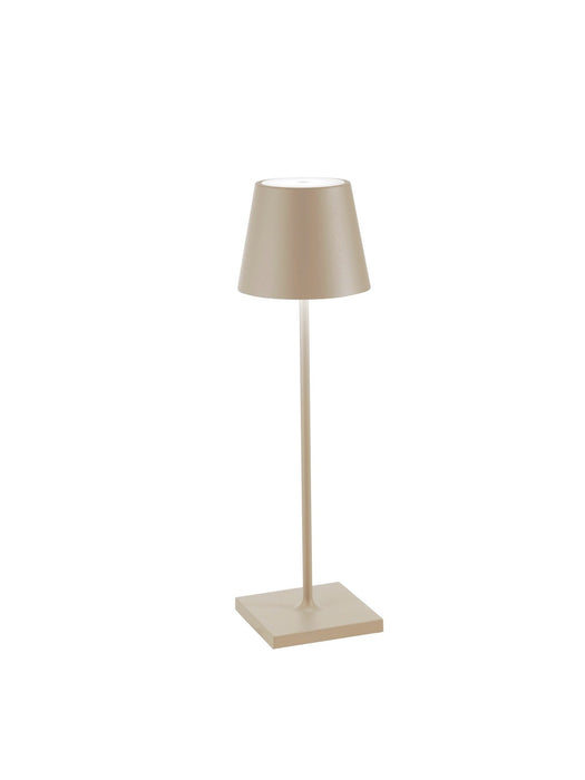 Zafferano LD0340S4 LED Table Lamp, Sand
