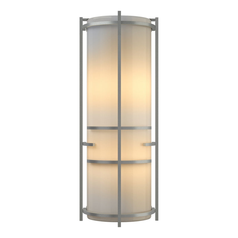 Hubbardton Forge 205910-SKT-82-CC0412 Two Light Wall Sconce, Vintage Platinum