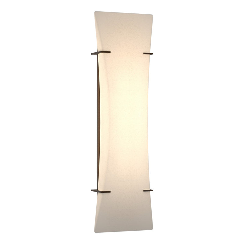 Hubbardton Forge 205950-LED-14-SH1977 LED Wall Sconce, Oil Rubbed Bronze