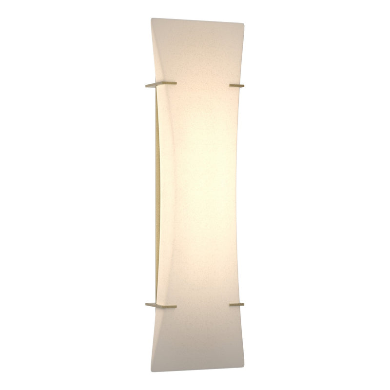 Hubbardton Forge 205950-LED-84-SH1977 LED Wall Sconce, Soft Gold