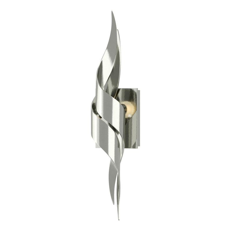 Hubbardton Forge 206101-SKT-85 One Light Wall Sconce, Sterling