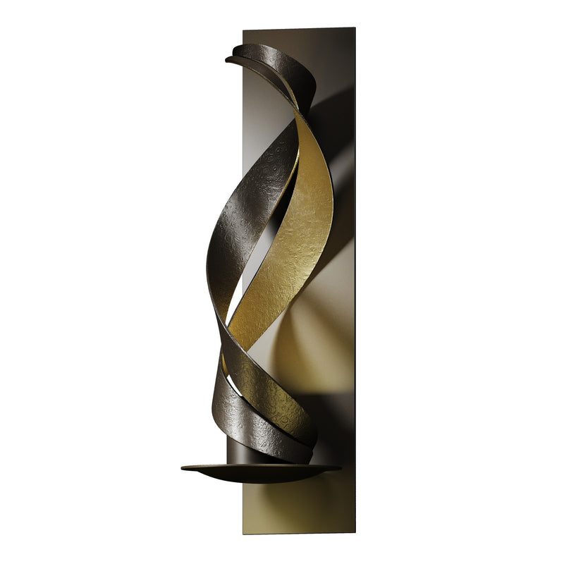 Hubbardton Forge 206120-SKT-14 One Light Wall Sconce, Oil Rubbed Bronze