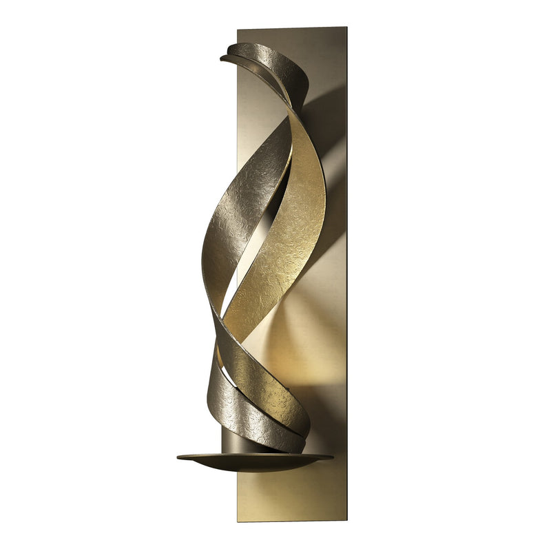 Hubbardton Forge 206120-SKT-84 One Light Wall Sconce, Soft Gold