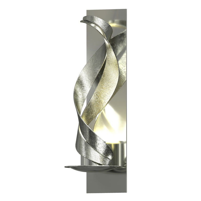 Hubbardton Forge 206120-SKT-85 One Light Wall Sconce, Sterling
