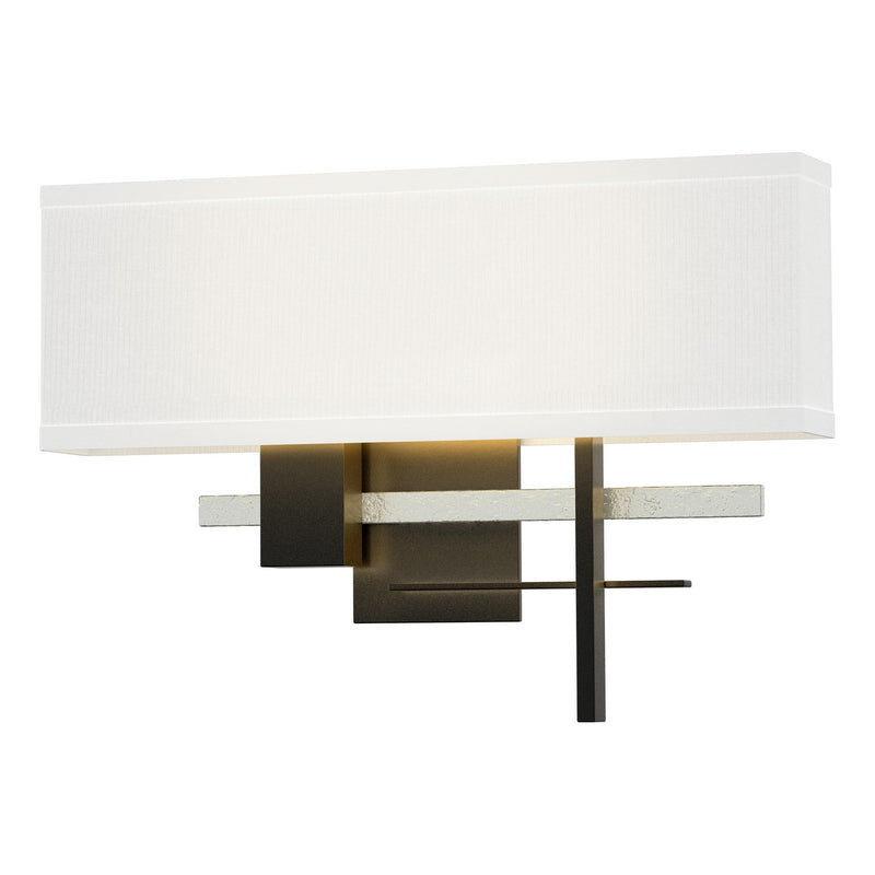 Hubbardton Forge 206350-SKT-10-82-SF1606 LED Wall Sconce, Black